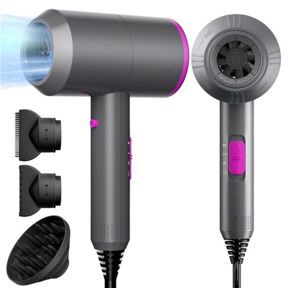 Ionic Hair Dryer 2000W Salon Performance AC Motor Styling Tool/Hair Dryer - Picture 1 of 8